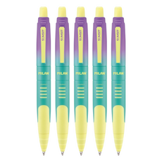 MILAN COMPACT雲彩朵朵原子筆 1.0mm 4色隨機出貨, 藍, 5支