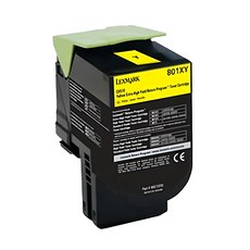 Lexmark 原廠高容量碳粉匣 5K 適用CS521dn/CX522ade/CX622ade 78C3XY0, 黃色, 1個