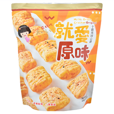 一口田 十榖米同心餅 就愛原味, 100g, 1包
