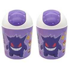 PoKeMoN 寶可夢 置物筒三, 紫色, 2個