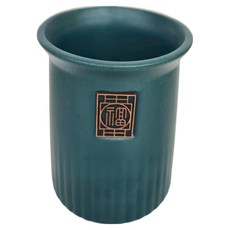 PUSH 普旭 收納筒 T19-1 11 x 8 x 6.5cm 234g, 綠色, 1個