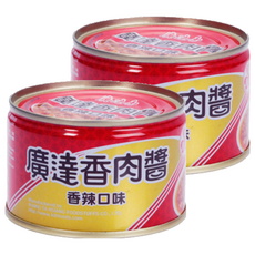 廣達香 肉醬 香辣口味, 160g, 2罐