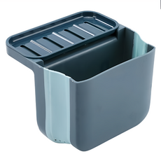 可掛式水槽伸縮瀝水籃置物架 184g, 顏色隨機, 1個