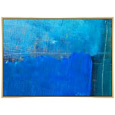BOLUO GALLERY 菠蘿選畫所 眷戀 鈷藍, 木色