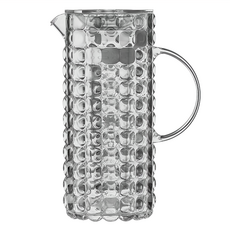 guzzini Tiffany 濾孔式水晶冷水壺 11.5 x 18.5 x 25.5cm, 氣質灰, 1個