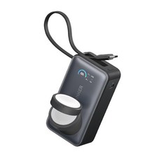 ANKER MagGo 磁吸行動電源 for Apple Watch 10000mAh 35W, A1657, 黑色