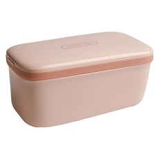 Jasmine’s Kitchen 小茉廚房 可微波矽膠寶寶輔食製冰盒 雙層, 淺粉色, 1個