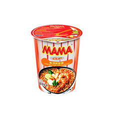 MAMA 媽媽麵 泰式酸辣蝦味杯麵, 1入