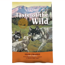 Taste of the Wild 犬用小顆粒 全齡犬 無穀糧配方, 草原牛肉烤鹿肉, 5.6kg, 1袋