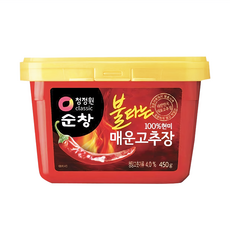 清淨園 Sunchang 淳倉 100%糙米 糙米火紅辣椒醬, 450g, 1盒