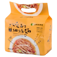 霧峰區農會 燒酎細絲麵 當歸口味 4包, 280g, 1袋