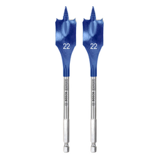 BOSCH 博世 台灣公司貨 木工用快速扁平鑽頭 2608900320 152 x 22mm, 2支