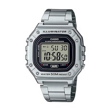 CASIO 卡西歐 手錶 W-218HD-1A, 1支, 銀色