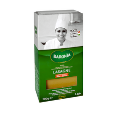 BARONIA 巴羅尼亞 千層麵 無加蛋, 500g, 1盒