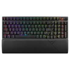 ASUS 華碩 ROG Strix Scope II 96 Wireless 無線電競鍵盤, 黑色, KEYAS040A, ROG NX Storm風暴軸