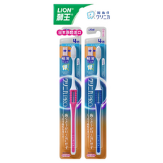 LION 獅王 固齒佳 台灣公司貨 喀喀減壓牙刷 小頭, 2支, 2包