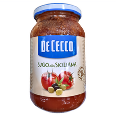 DE CECCO 得科 西西里義大利麵醬, 400g, 1罐