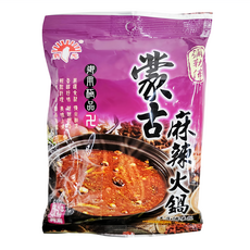 新光洋菜 蒙古麻辣火鍋湯底調味包 全素, 75g, 1包