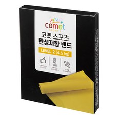 comet 運動彈性抵抗帶, Yellow, 1個