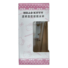 Hello Kitty 凱蒂貓 掀蓋式玻璃水 450ml, 1個