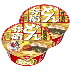 NISSIN 日清 咚兵衛 新年梅昆布烏龍碗麵, 81g, 2入