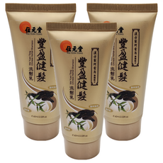 WAI YUEN TONG 位元堂 漢方製何首烏強韌配方豐盈健髮洗髮乳 旅行用, 60ml, 3條