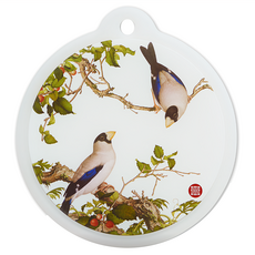 SiPALS 喜朋 仙萼長春冊矽膠杯墊, 櫻桃桑鳲, 1個