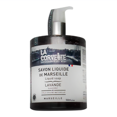 LA CORVETTE 法釩馬賽莊園 經典馬賽皂液 薰衣草, 500ml, 1瓶