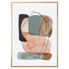 BOLUO GALLERY 菠蘿選畫所 幾何 堆石II, 金色