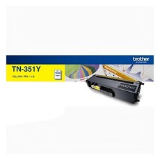 brother 兄弟牌 原廠黃色碳粉匣 TN-351Y, 黃色, 1個