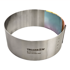 TRIARROW 三箭牌 6吋慕斯圈 304加高圓形 310806, 1個