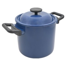 LocknLock 樂扣樂扣 復古玩色系 IH湯鍋 LDE1204, 20cm, 海軍藍色, 1個