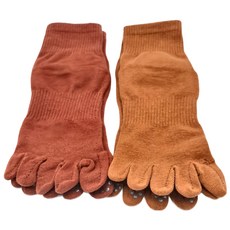 NICOFUN 愛定做 短筒五趾防滑瑜伽襪 女襪 FYK24YOGA04 70g 2雙組