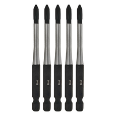 MXM TOOLS 抗衝擊單頭十字起子頭 MB21010 PH1 x 89mm, 5支