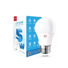 旭光 LED 球泡燈 燈泡 全電壓 E27 黃光白光自然光 3.5W 5W 10W 13W 16W, 1個, 旭光5W白光(6500K), 其他顏色