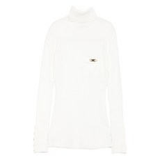 엘리자베타프랑키 골지 터틀 넥 스웨터