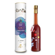 玄米大吟釀藍莓醋(嚴選3年) 天然釀造醋飲,酸甜好滋味, 1個, 500ml
