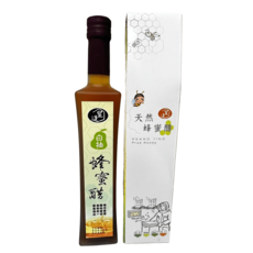 皇廷養蜂場 白柚蜂蜜醋500ml,釀造醋飲,清爽酸甜,美味飲品, 1個, 500ml