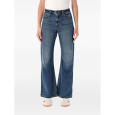 리바이스 faded-effect bootcut jeans