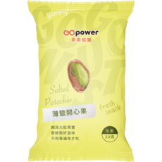 果果能量 帶殼薄鹽開心果, 1包, 30g