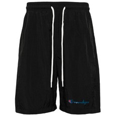 그라운드제로 로고 프린트 러닝 쇼츠