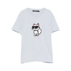 칼 라거펠트 아이콘 스케치 슈페트 티셔츠
