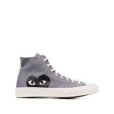 꼼데가르송플레이X컨버스 하이탑 스니커즈