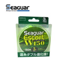 SEAGUAR ESCORT W150 磯釣 150M 螢光綠, 1個, 3
