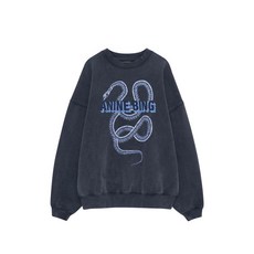 애니빙 스네이크 프린트 스웨트셔츠