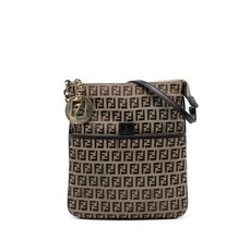 펜디 중고 2000-2010 주키노 캔버스 포에버 크로스 백