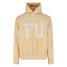 피어오브갓 레터링 프린트 후디