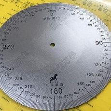good 盤通用圓圈測量盤不鏽鋼圓形工具尺, 1個, 刻度盤通用圓圈測量盤不鏽鋼圓形工具尺16