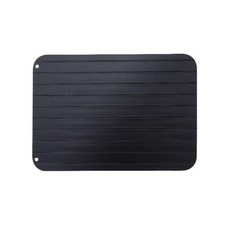 鋁合金解凍板 廚房快速導熱化冰板 家用海鮮牛排專用, 1個, 小號,方形
