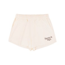 스포티앤리치 바르도 디스코 코튼 트랙쇼츠